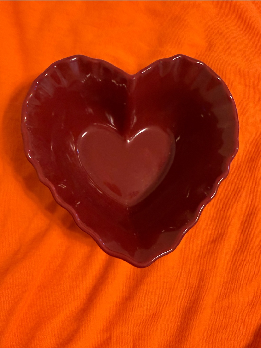 Threshold heart mini bowl